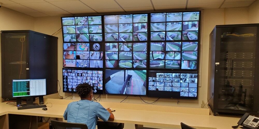 CCTV Video Wall Room